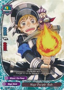 Mage Disciple, Rody