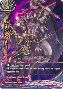Purgatory Knights, Malice Force Dragon