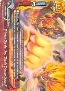 Crimson Duo Battler, "Double Crimson Impact!"