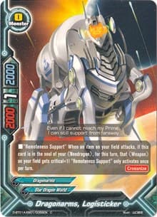 Dragonarms, Logisticker