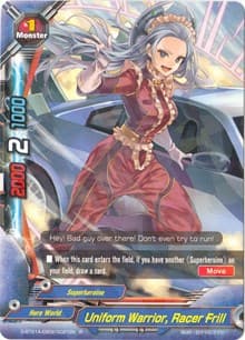 Uniform Warrior, Racer Frill