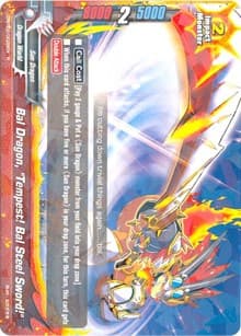 Bal Dragon, "Tempest! Bal Steel Sword!"