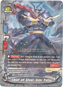 Chief of Steel, Iron Tetsu