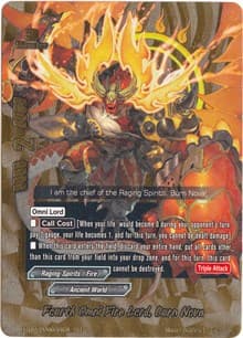 Fourth Omni Fire Lord, Burn Nova (BR)