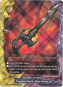 Purgatory Sword, Silver Givson