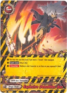 Explosive Demolition Axe