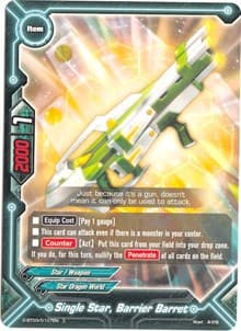Single Star, Barrier Barret