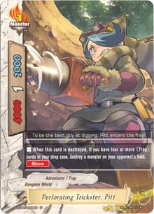 Perforating Trickster, Pitt