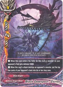 Black Downpour, Zicron