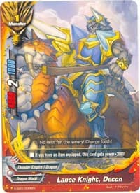 Lance Knight, Decon