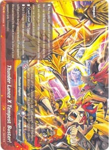 Thunder Lance X Tempest Buster!