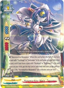 Nanomachine Ninja, Zangetsu