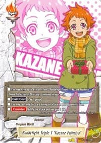 Buddyfight Triple T "Kazane Fujimiya"