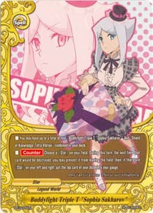 Buddyfight Triple T "Sophia Sakharov"