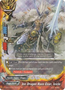 Ice Dragon Race Czar, Icicle