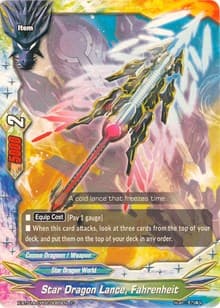 Star Dragon Lance, Fahrenheit