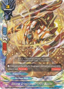 Biggest Dragonarms, Triple Buster (Parallel RR Foiling)