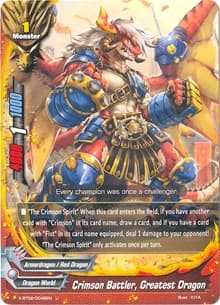 Crimson Battler, Greatest Dragon