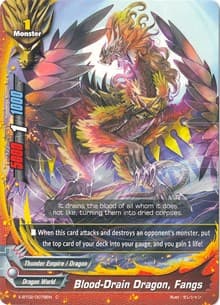Blood-Drain Dragon, Fangs