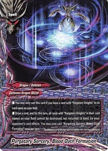 Purgatory Sorcery, Blood Oath Formation
