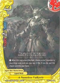 A Nameless Valkyrie (Secret R Foil)