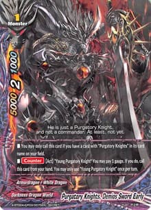 Purgatory Knights, Demios Sword Early (Secret R Foil)