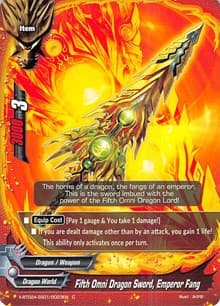 Fifth Omni Dragon Sword, Emperor Fang