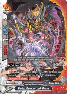 Vortex Demon Lord, Drum