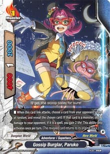 Gossip Burglar, Paruko