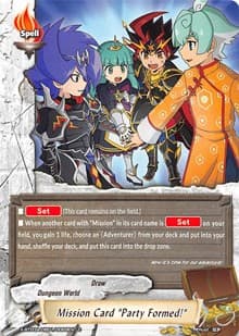Mission Card "Party Formed!"