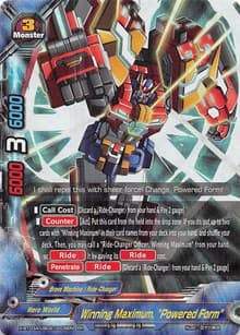 Winning Maximum, "Powered Form"