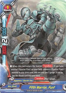 Fifth Warrior, Funf