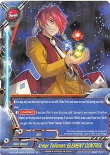 Armor Talisman: ELEMENT CONTROL
