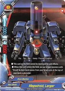 Megadroid, Larger