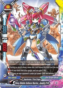 Shiny Mobile Uniform Warrior, Jewelry Frill