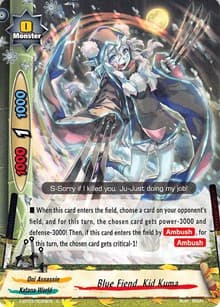 Blue Fiend, Kid Kuma