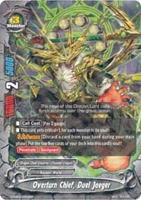 Overturn Chief, Duel Jaeger (R Foil)