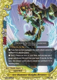 Arc Hammer Knight, Brontes
