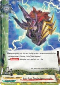Batzz Stone, Thunder Emperor's Augite (R Foil)