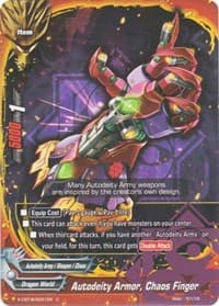 Autodeity Armor, Chaos Finger