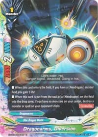 Dragonarms, Diversion