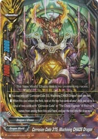 Corrosion Code 315, Machining CHAOS Dragon