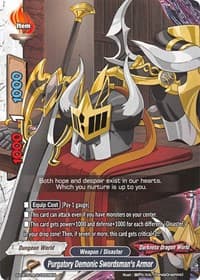 Purgatory Demonic Swordsman's Armor
