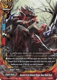 Retainer of the Demonic Dragon, Reset Black Scale