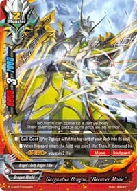 Gargantua Dragon, "Recover Mode"