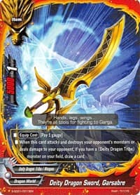 Deity Dragon Sword, Garsabre