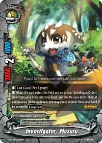 Investigator, Mazuru