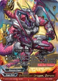 Dimension Dragon, Zorune