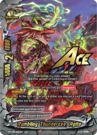Rumbling Thunderaxe, Agito (AR)