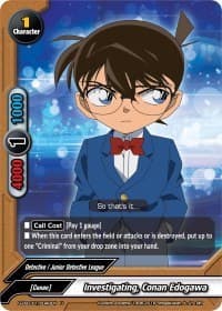 Investigating, Conan Edogawa